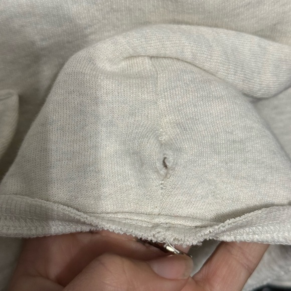 Wild Fable Cream Cropped Hoodie - Picture 4 of 5